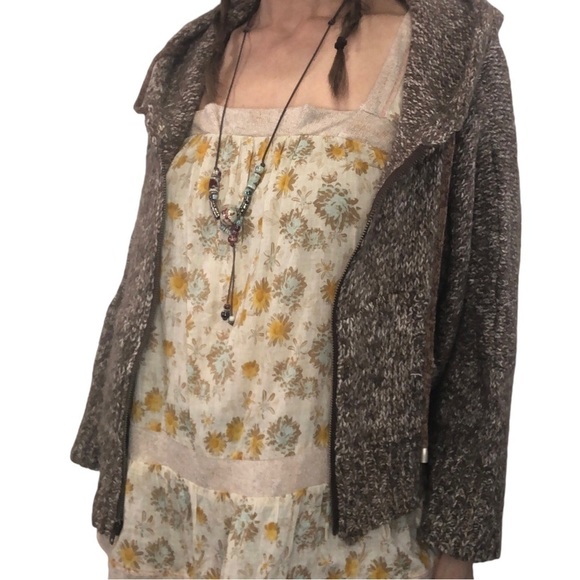 Thursday Island Cotton Blouse Top Women Small Floral Cottage Prairie Boho Fairy - Picture 1 of 8
